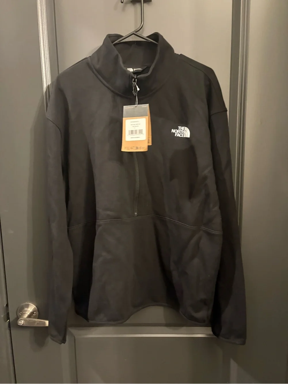 The North Face Black Half-Zip Performance Fleece Pullover